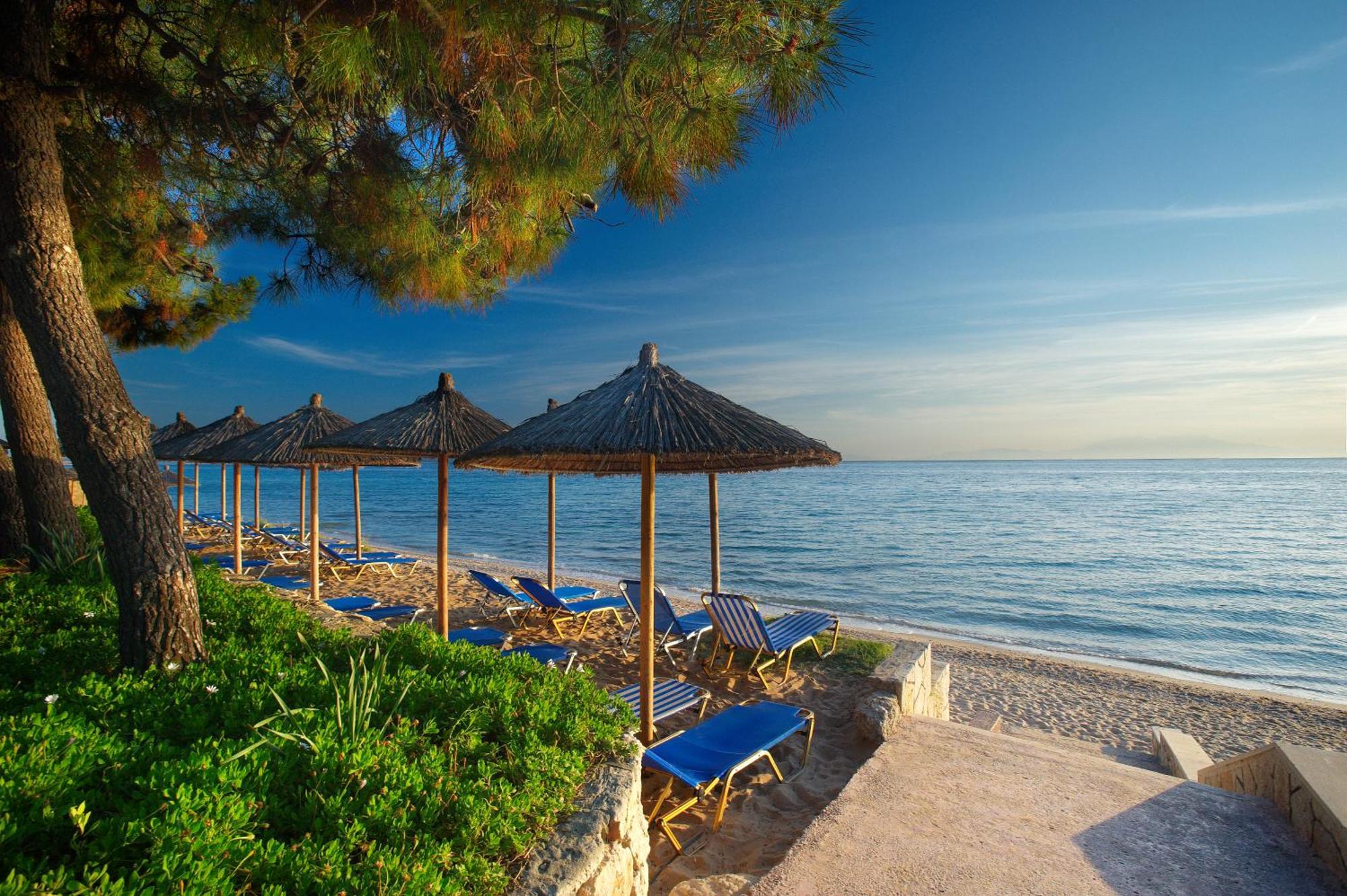 Portes Beach Hotel Nea Poteidaia Exterior photo